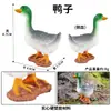 Mini Modelo Brinquedo de Animal Marinho Simulado Suculento Micro Paisagem Enfeites Tubarão-Baleia Peixe Leão-Marinho Decoração de Bolo Presente