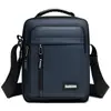 Nueva Bolsa de Hombro para Hombre Casual Moderna Versátil Multicapa Bolsa para el Trabajo Simple Moda Bolso de Mano de Viaje para Hombre Bolso Cruzado