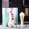 Lindos Enfeites de Garrafa de Vinho, Únicos e Criativos, Garrafas Vazias de Bebida Personalizadas para Decoração, Coleção para Casa, Pequenos Jarros de Vinho Artísticos Atacado