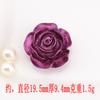 Colorido luminoso Velvet Rose fazendo diy telefone móvel shell patch creme cola hairpin ear studs decoração material