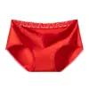 Popular Ropa Interior Roja de Encaje para el Año de Nacimiento, Algodón Puro, Femenina 10A Algodón Puro Antibacteriano Ropa Interior de Abajo para Boda
