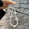 Pulsera para Teléfono Móvil con Cuentas Hechas a Mano, Cadena para Teléfono con Mariposa de Circonita 3D, Moño de Metal, Cadena Colgante de Cristal, Correa de Mano