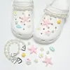 Série Estrela do Mar e Concha Charms Personalizados Desenho Animado para Sapatos Compatíveis com Fivelas de Sapato Cr Acessórios para Sapatilha de Ballet Presilhas