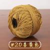 No. 6 Hilo de Encaje de Algodón y Lino Hilo Mediano y Fino Tejido a Mano DIY Accesorios para Bolsas de Muñecas Lana para Suéter Bola de Lana Hilo de Crochet de Verano