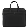Bolsa de Documentos de Tecido Oxford de Grande Capacidade com Zíper à Prova d'Água Bolsa de Informações para Conferências Pasta Portátil Bolsa de Armazenamento para Negócios Impressão
