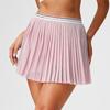 Falda Deportiva Corta Transfronteriza para Mujer, Falda Plisada con Diseño Anti-Exposición, Adecuada para Correr, Fitness, Tenis, Bádminton, Estilo Delgado de Verano