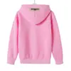Temporada 9 de Estación Independiente 2024 Conjunto de Sudadera con Capucha para Niños Marca de Moda Letra BALENCIA Estilo Urbano Forro Polar Wei Yi Tong T