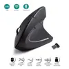 Ratón Ergonómico Directo de Fábrica, Ratón Vertical Silencioso para Oficina con Carga Inalámbrica, Ratón Bluetooth de Doble Modo