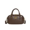 Início da Primavera Nova Casual Nicho Estilo Retrô Simples Portátil Bolsa Boston Feminina Versátil Comutadora Transversal