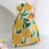 Bolsa Chaleco de Moda, Bolso de Punto Casual, Bolso de Mano, Bolso de Mano Estilo Lujo Accesible de Color Contrastante Coreano, Procesamiento y Personalización