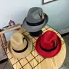 Sombrero de Caballero Estilo Coreano Borde Rizado Lana Sombrero Jazz Sombrero Playa Shanghai Hombres y Mujeres Retro Bombín Sombrero de Copa Oficial para Novio Moda