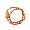 Pulseiras de sândalo com círculo duplo para atacado Zakiram Scenic Spot Wenchuang Fonte de Suprimento ao Vivo Joias de Pulseira Feminina Estilo Chinês Novo