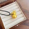 Tienda de oro con alta retención de color, método antiguo, colgante de calabaza de paz rica en oro y arena de Vietnam, colgante de calabaza de estilo retro, venta al por mayor