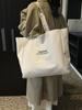 Bolsa Grande Transfronteiriça Estilosa Atmosfera Fashion Casual Senso de Alto Padrão Bolsa Tote de Grande Capacidade Portátil de Ombro Bolsa para Estudante Tendência