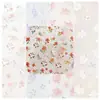 Novas Decorações Coloridas para Unhas Estilo Chinês Tendência Nacional, Arte de Unhas Porcelana Azul e Branca, Adesivos de Joaninha Estilo Nacional Flor de Peônia