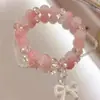 Nuevo Pulsera de Mariposa China Diseño de Nicho Ins Súper Hada Pulsera Rota de Jade de Mariposa Simple Versátil Mejor Amiga Estudiante Mano