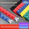Tubo Termorretrátil Personalizado Manga para Cabo de Vara de Pesca Tubo Termorretrátil Cabo de Vara de Pesca Envolvido com Padrão Antiderrapante Diâmetro Tubo Termorretrátil Atacado Preto