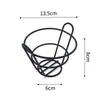 Canasta de Metal de Hierro Transfronteriza para Pollo Frito, Canasta Estilo Americano para Papas Fritas, Charola para Comida Frita, Artículos Fritos, Canasta Exterior Estilo Americano para Pollo Frito