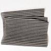 Exportado a Rusia, Toalla de Baño de Nylon Rayada en Blanco y Negro, Parte Trasera Exfoliante Extra, Toalla de Baño Limpiadora Descontaminante, Toalla de Baño para Sauna