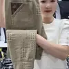 Calça Casual da Moda para Homens 2025 Nova Moda Primavera Jacquard Europeu Slim Fit Influenciador Jogger Calça Harem Elástica