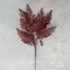 Decoração Artificial Floral de Teto para Casamento Flores de Seda DIY Estilo Chinês Peônia Vermelha e Rosa Conjunto de Arranjo para Salão de Casamento
