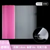 Atacado de fábrica pasta com haste A4 espessada transparente PP material de escritório pasta de currículo pasta para provas de estudante