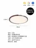 QINGYAO Yao Ultradelgada 8CM Bauhaus Minimalismo Italiano Lámpara de Techo para Sala de Estar Accesorio de Iluminación Principal para Vestíbulo de Gama Alta Hierro