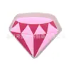 Venta Caliente Transfronteriza LED Parpadeante Dibujos Animados Rosa Zueco Charms para Zapatos DIY En Stock Zapato de Jardín Hebilla Decorativa Personalizada