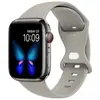 Adecuado para correa de silicona para Apple Watch, hebilla de mariposa, correa deportiva para Apple Watch de 1ª a 9ª generación, correa de muñeca para iWatch