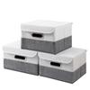 Caja de Almacenamiento Moderna Simple con Tapa abatible para Escritorio Juguetes Cosméticos Joyería Plegable