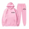 Conjunto de Sudadera con Capucha y Forro Polar de Moda Transfronterizo para Hombre y Mujer de Amazon, Conjunto de Dos Piezas Largo Pullover Versátil, Moderno, Casual