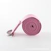Largura 3,8cm Corda de Yoga Macaron Banda Elástica Esportiva Equipamento de Fitness Banda de Resistência Banda de Tensão Auxiliar Algodão