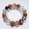 [Hojas de Otoño a la Luz de la Luna] Pulsera de Lepidolita en Polvo de Cristal Natural para Mujer, Diseño de Moda, Pulsera de Lujo Ligero al por Mayor