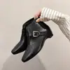 Botas de Mujer con Aumento de Altura de 5 cm Tacón de Cuña Estilo Británico Botines Cortos y Botines Nuevas Botas de Moda Versátiles Tendencia Otoño/Invierno 2026