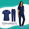 Trajes Quirúrgicos Duo y Uniformes Lavables Meike para Hospitales Transfronterizos, Pequeñas Clínicas en el Extranjero, Ropa de Trabajo Cómoda para Personal Médico y Doctores