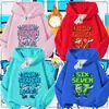 Nuevo Robo Transfronterizo de Cerebro Podrido Cerebro Podrido Robo #67 Sudadera con Capucha Forrada de Polar para Niños Otoño e Invierno Top