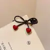 Grampo de Cabelo Coração com Laço Feminino Presilha para Franja Presilha Lateral Grampo de Cabelo 2025 Novo Elegante Presilha Bico de Pato Acessórios de Cabelo
