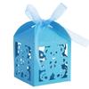Cross Border Laser Hollow Out Baby Children's Day Candy Box Festa de Aniversário Caixa de Doces Urso Rosa Caixa de Embalagem em estoque