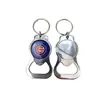 Al por mayor Transfronterizo Llavero de Equipo de Béisbol Equipo MLB Abrebotellas con Logo Creativo Abrebotellas Portátil de Metal Regalo