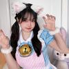 Foto Real Japonês Sexy Gato Sino Servente cosplay Anime Fofo lolita lolita Vestido