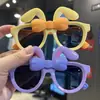 Gafas de Sol Polarizadas para Niños Nuevas Orejas de Conejo Gafas de Bebé Salida de Primavera Parasol de Conejo para Niños Espejo de Vacaciones Lindo