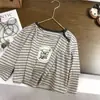 Conjunto para Meninas Primavera e Outono Novo Estilo Coreano Cardigã + Salopete Duas Peças Casual Top Exportação