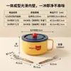 Tazón para fideos instantáneos de acero inoxidable 304, sellado, a prueba de fugas, anti-quemaduras, lonchera para estudiantes, tazón para sopa, vajilla para estudiantes de dormitorio