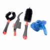 Cepillo para Bicicleta, Juego de Herramientas de Limpieza para Llantas de Bicicleta, Cepillo Limpiador de Cadena Combinación de Limpieza Herramienta de Reparación
