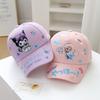 Chapéus Infantis Primavera e Outono Bonés de Baseball Ultraman para Meninos Veludo Coteleiro Proteção Solar e do Sol Bonés de Aba para Meninas Iluminados Tendência