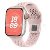 Adequado para Série 9/10/Ultra2 da Apple Pulseira de Silicone com Fivela Reversa de Malha Pulseira Esportiva Apple para iWatch