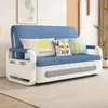 Sofá Cama Doble Plegable Modelo Nuevo 2026 para Sala de Estar y Balcón, Cama Extensible Multifuncional Individual/Doble para Apartamentos Pequeños