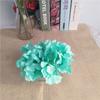 Flor de hortênsia simulada de fábrica, flor de seda, pétalas de hortênsia artificiais, decoração de casamento, buquês para segurar, flores artesanais DIY