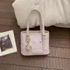 Bolsa de Mão Estampada Fofa, Design de Nicho, Novo Modelo 2025, Bolsa de Ombro Único Transversal, Bolsa Feminina Clássica Versátil Estilosa de Alta Qualidade