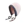 Gorro de Lana de Color Degradado Otoño e Invierno Estilo Coreano para Mujer Versátil que Favorece el Rostro Gorro Pequeño de Punto para Proteger del Frío y Mantener Calientes Orejas Gorro de Felpa